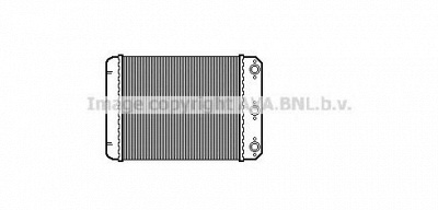 AVA QUALITY COOLING msa6107 -  Теплообменник, отопление салона